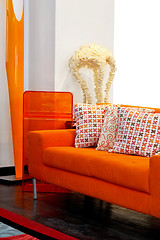 Image showing Orange furniture