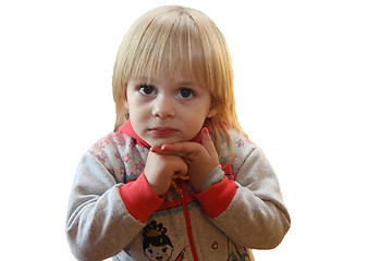 Image showing Little girl portrait