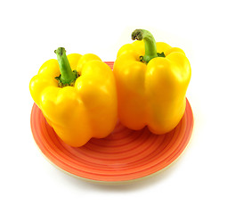 Image showing yellow peppers