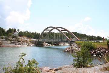 Image showing Bridge at Bomarsund, Åland