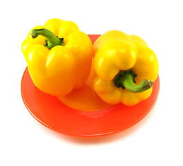 Image showing yellow peppers