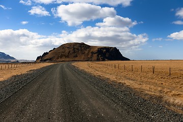 Image showing Long hard road