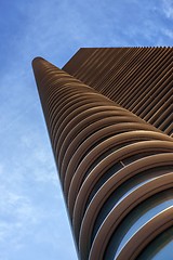 Image showing Skyscrapers against blue sky