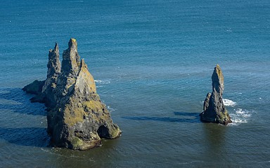 Image showing Rocks of Vik