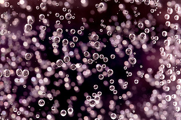 Image showing abstract background with water drops