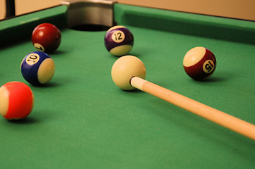 Image showing Corner pocket