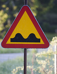 Image showing warningsign