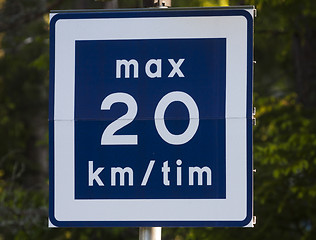 Image showing maximum speed