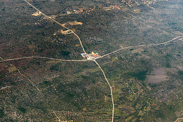 Image showing Agriculture from the sky