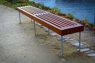 Image showing Bench in the park