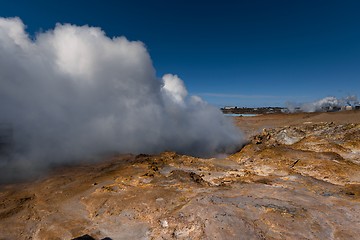 Image showing Geothermally active valley