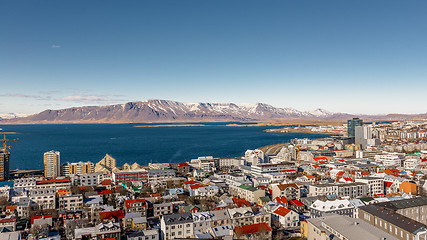 Image showing Reykjavik from above