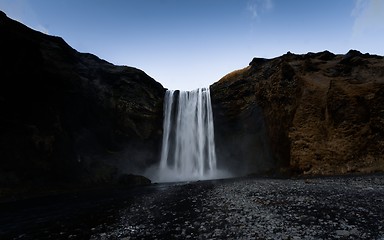 Image showing Waterfall in Iceland