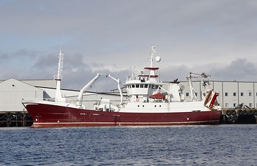 Image showing Norwegian fishing boat