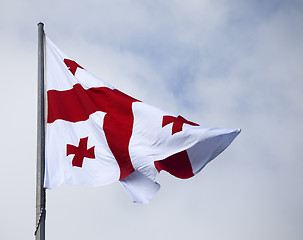 Image showing Flag of Georgia