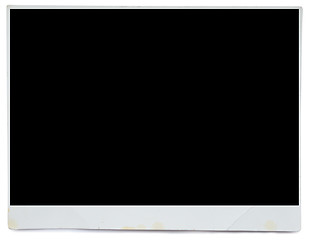 Image showing photo frame on white