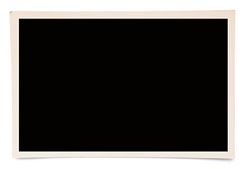 Image showing photo frame on white