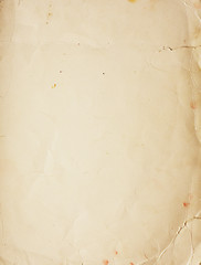 Image showing old paper texture