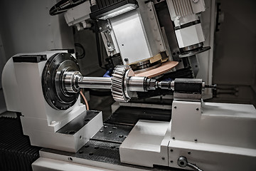 Image showing Metalworking CNC milling machine.