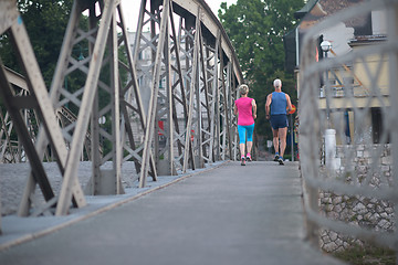 Image showing couple jogging