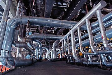 Image showing Equipment, cables and piping 