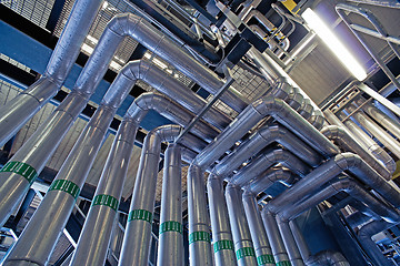Image showing Equipment, cables and piping 