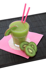 Image showing Kiwi Smoothie Health Drink