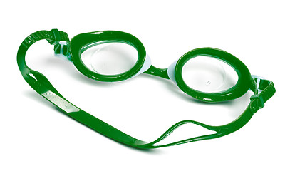Image showing Wet goggles for swimming