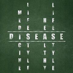 Image showing Health concept: Disease in Crossword Puzzle