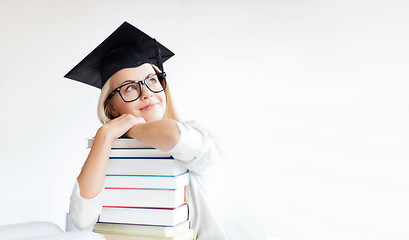 Image showing student in graduation cap