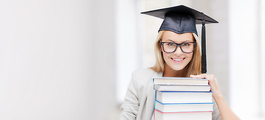 Image showing student in graduation cap