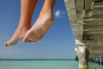 Image showing Life is a Beach (Legs)