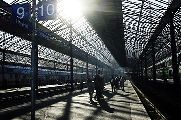 Image showing HELSINKI, FINLAND – OKTOBER 8, 2015: platform of Central Stati