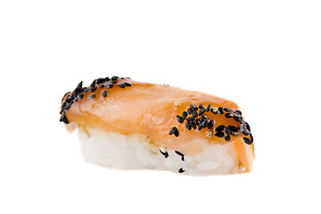 Image showing Sushi isolated on white background