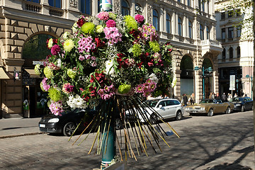 Image showing HELSINKI, FINLAND – MAY 23, 2015: Pohjoisesplanadi - street in