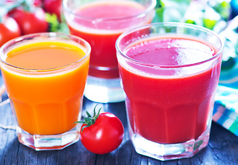 Image showing vegetable juice