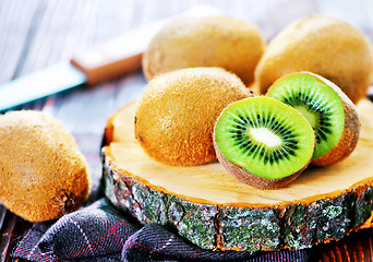 Image showing fresh kiwi