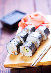 Image showing sushi