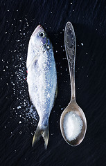 Image showing raw fish
