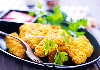 Image showing fried fish