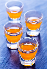 Image showing vodka with orange  juice
