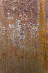 Image showing Grungy rusty metal texture for background