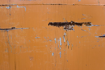 Image showing Grungy rusty metal texture for background