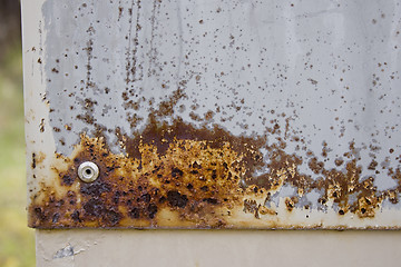 Image showing Nice grungy rust stain. Stock photo