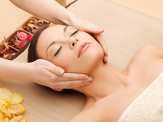 Image showing woman in spa salon