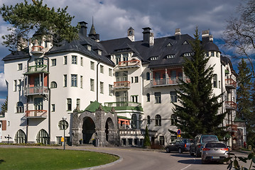 Image showing Castle hotel in Imatra.