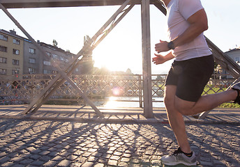 Image showing couple jogging