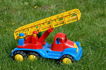 Image showing firetruck toy