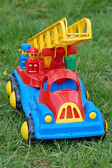 Image showing Firetruck toy