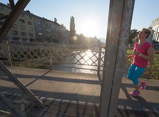 Image showing couple jogging